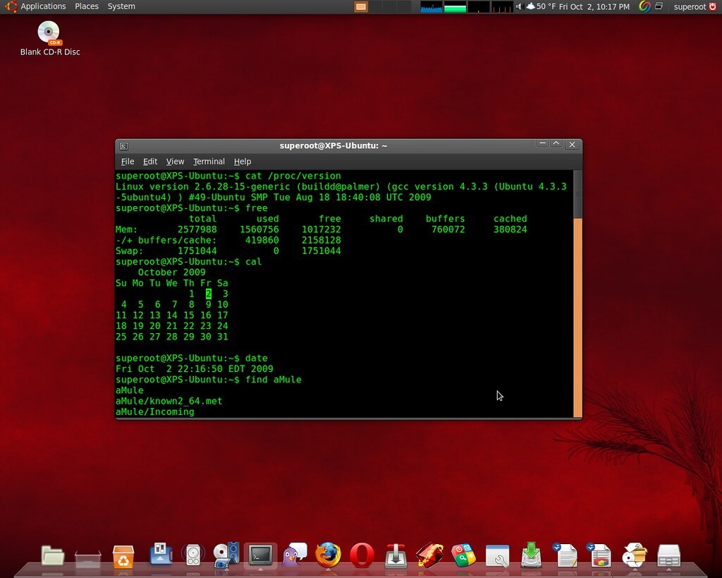 Ubuntu Linux desktop with an open terminal showing system information and commands, designed for beginners and advanced users.